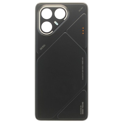Задняя крышка для Tecno Pova 7 5G (LJ7) Черный - Премиум