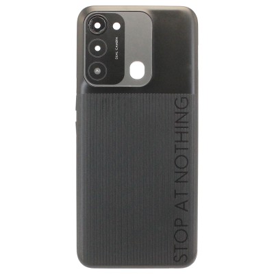 Задняя крышка для Tecno Spark Go 2022 Черный