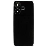 Задняя крышка для Xiaomi Poco M6 4G Черный - Премиум