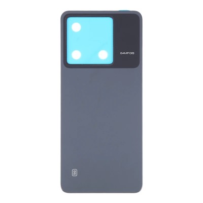 Задняя крышка для Xiaomi Poco X6 5G Черный - Премиум