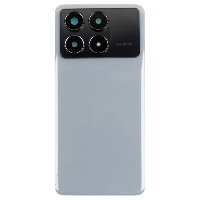 Задняя крышка для Xiaomi Poco X6 Pro 5G (2311DRK48G) Серый - Премиум