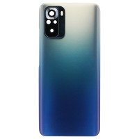 Задняя крышка для Xiaomi Redmi Note 10S Голубой - Премиум