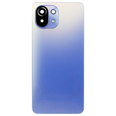 Задняя крышка для Xiaomi Redmi Note 11 Голубой - Премиум