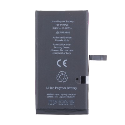 Аккумуляторная батарея для Apple iPhone 14 Plus - JCID с верификацией - усиленная 4730 mAh
