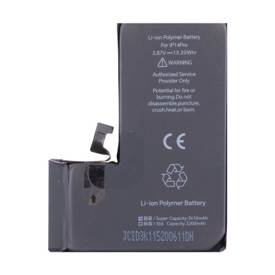 Аккумулятор для Apple iPhone 14 Pro - JCID с верификацией - усиленная 3410 mAh