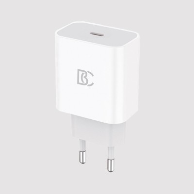 Сетевое зарядное устройство Type-C BC C60 (20W, PD) Белый