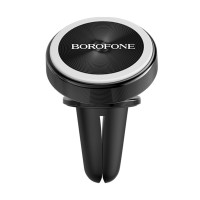 Авто держатель Borofone BH6 (магнитный, в дефлектор) Черный Авто держатель Borofone BH6 (магнитный, в дефлектор) Черный
