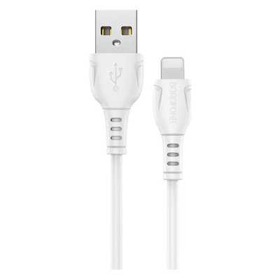 Кабель USB - Lightning Borofone BX51 (2.4A) Белый