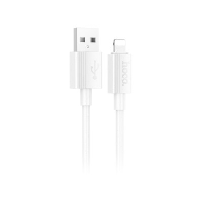 Кабель USB - Lightning Hoco X1 (2.4А) Белый