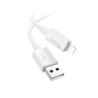 Кабель USB - Lightning Hoco X107 (2.4А) Белый