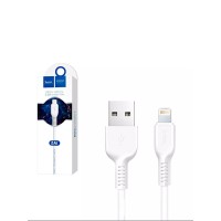 Кабель USB - Lightning Hoco X20 (2.4А, 2 м) Белый