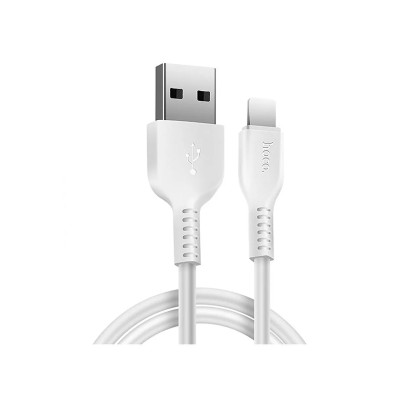 Кабель USB - Lightning Hoco X20 (2А, 3 м) Белый