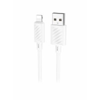 Кабель USB - Lightning Hoco X88 (2.4А, 2 м) Белый Кабель USB - Lightning Hoco X88 (2.4А, 2 м) Белый