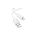 Кабель USB - MicroUSB Hoco X1 (2.4A) Белый