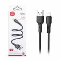 Кабель USB - MicroUSB XO NB230 (2.4A) Черный