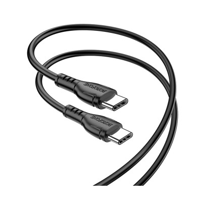 Кабель Type-C - Type-C Borofone BX51 (5A, 60W, PD) Черный