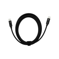 Кабель Type-C - Type-C Thunderbolt 4 (100W, PD, 2 м) (тех.упак.) Черный