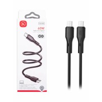 Кабель Type-C - Type-C XO NB-Q231B (60W) Черный
