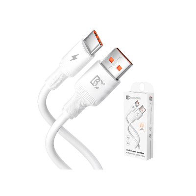 Кабель USB - Type-C BC X81 Soft (PD) Белый