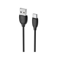 Кабель USB - Type-C Borofone BX19 (3A) Черный