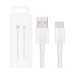 Кабель USB - Type-C для Huawei (6A, 66W, чип SuperCharger) Белый - OR