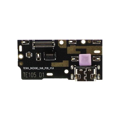Шлейф для Blackview BV5300 Pro плата на системный разъем/микрофон - Премиум