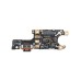 Шлейф для Huawei Honor 400 (DNY-NX9) плата на системный разъем/разъем SIM/микрофон - Премиум