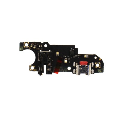 Шлейф для Huawei Honor X5 плата на системный разъем/разъем гарнитуры/микрофон - Премиум