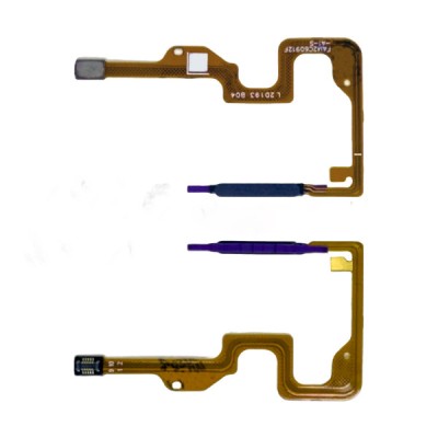 Шлейф для Huawei Honor X7a/Huawei Honor X7a Plus сканер отпечатка пальцев Черный