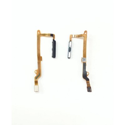 Шлейф для Huawei Honor 90 Lite сканер отпечатка пальцев Черный