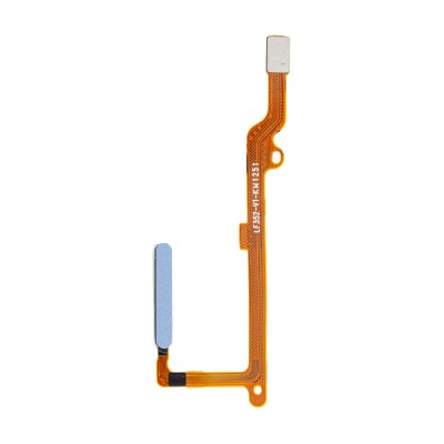 Шлейф для Huawei Honor 90 Lite сканер отпечатка пальцев Голубой