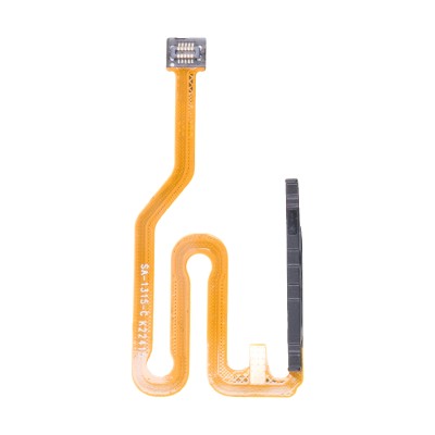 Шлейф для Huawei Nova Y61 сканер отпечатка пальцев Черный