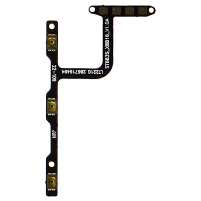 Шлейф для Infinix Hot 12 Play NFC на кнопки громкости/включения