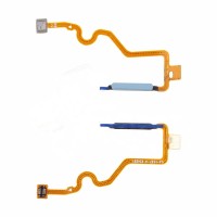 Шлейф для Infinix Hot 40 сканер отпечатка пальцев Голубой