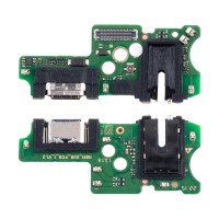Шлейф для Infinix Note 12 Pro плата на системный разъем/разъем гарнитуры/микрофон - Премиум