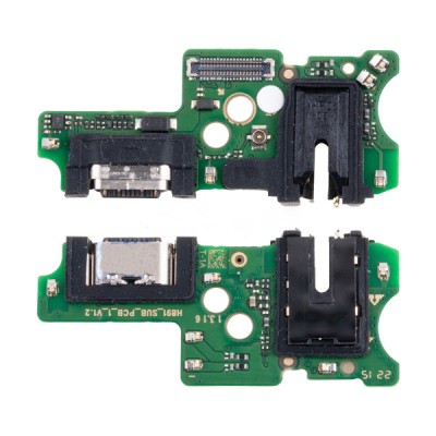 Шлейф для Infinix Note 12 Pro плата на системный разъем/разъем гарнитуры/микрофон - Премиум Шлейф для Infinix Note 12 Pro плата на системный разъем/разъем гарнитуры/микрофон - Премиум