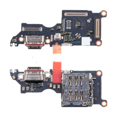 Шлейф для OPPO Reno 13 F 4G плата системный разъем/разъем SIM/микрофон - Премиум