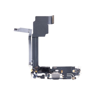 Шлейф для iPhone 15 Pro на беспроводную зарядку/вспышку/микрофон