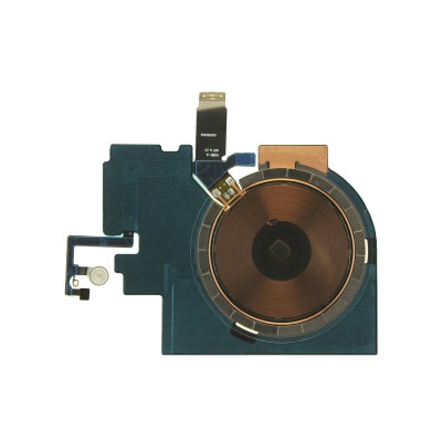 Шлейф для Apple iPhone 16 Plus (A3290) на беспроводную зарядку/вспышку/микрофон - Премиум