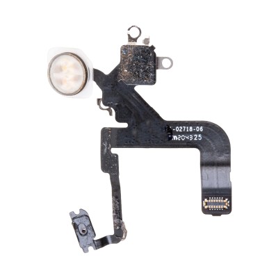 Шлейф для iPhone 12 Pro A2407 на вспышку/микрофон - Премиум Шлейф для iPhone 12 Pro A2407 на вспышку/микрофон - Премиум