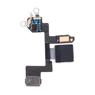 Шлейф для Apple iPhone 12 mini на вспышку/микрофон - Премиум