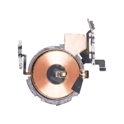 Шлейф для iPhone 14 Pro A2891 на беспроводную зарядку/кнопку включения/кнопки громкости - Премиум