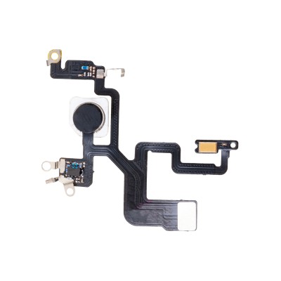 Шлейф для Apple iPhone 12 Pro Max на вспышку/микрофон - Премиум