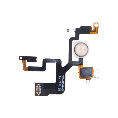 Шлейф для Apple iPhone 12 Pro Max на вспышку/микрофон - Премиум
