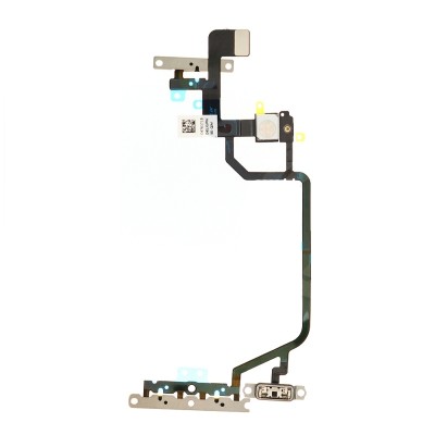 Шлейф для Apple iPhone Xr на кнопки громкости/включения/блокировки/микрофон - Премиум