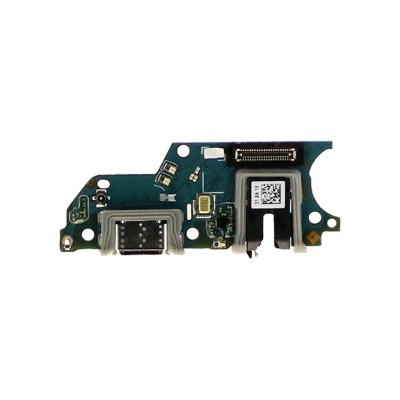 Шлейф для Realme C51 плата системный разъем/разъем гарнитуры/микрофон - Премиум