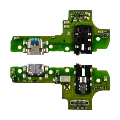 Шлейф для Samsung A107F Galaxy A10s плата системный разъем/разъем гарнитуры/микрофон - Премиум Шлейф для Samsung A107F Galaxy A10s плата системный разъем/разъем гарнитуры/микрофон - Премиум