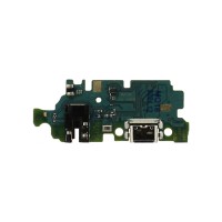 Шлейф для Samsung A256E Galaxy A25 5G плата системный разъем/разъем гарнитуры/микрофон - Премиум