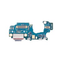 Шлейф для Samsung F711B Galaxy Z Flip3 плата системный разъем/микрофон - Премиум