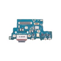 Шлейф для Samsung G988U Galaxy S20 Ultra плата на системный разъем/микрофон - Премиум